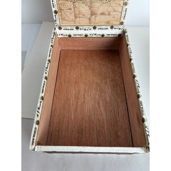 Cigar Boxes Empty 2 A.J. Fernadez Esteli Nicaragua New World Brand 7.5 x 5 x 2.5 - Picture 6 of 11